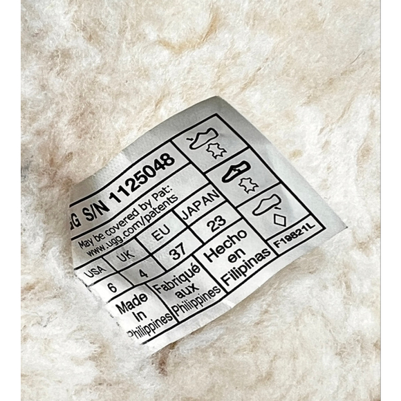 UGG Womans Sandal Brown Cream Shearling Suede Buckle Slippers US 6 - Picture 9 of 10